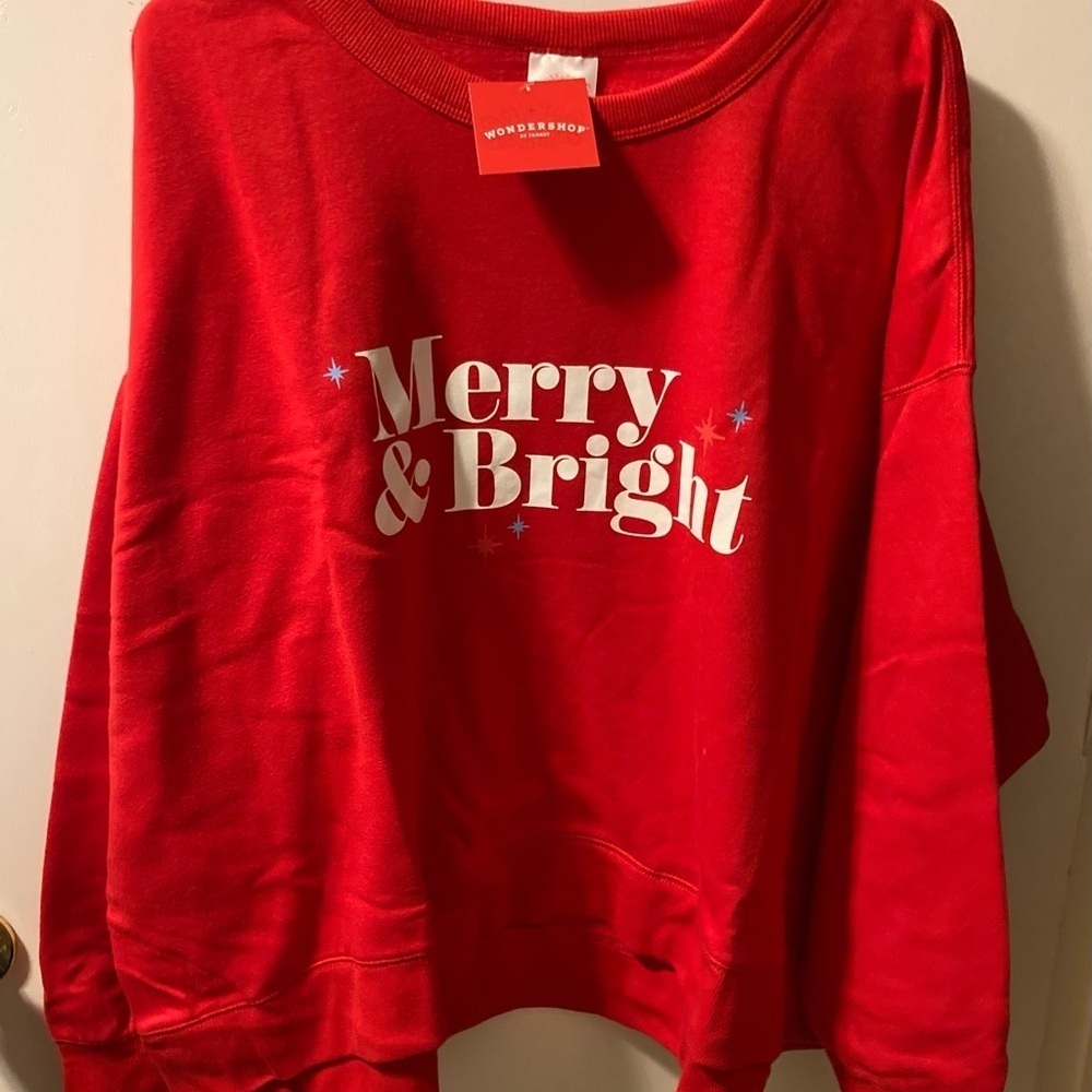 Merry & Berry red sweatshirt